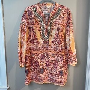 Linen Charter Club Luxury Tunic Top